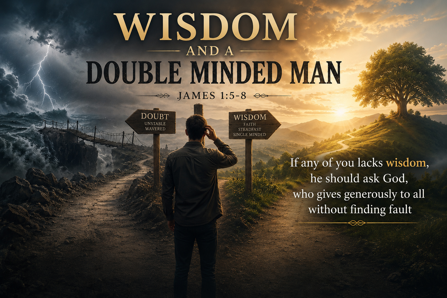 Wisdom and a Double-Minded Man
