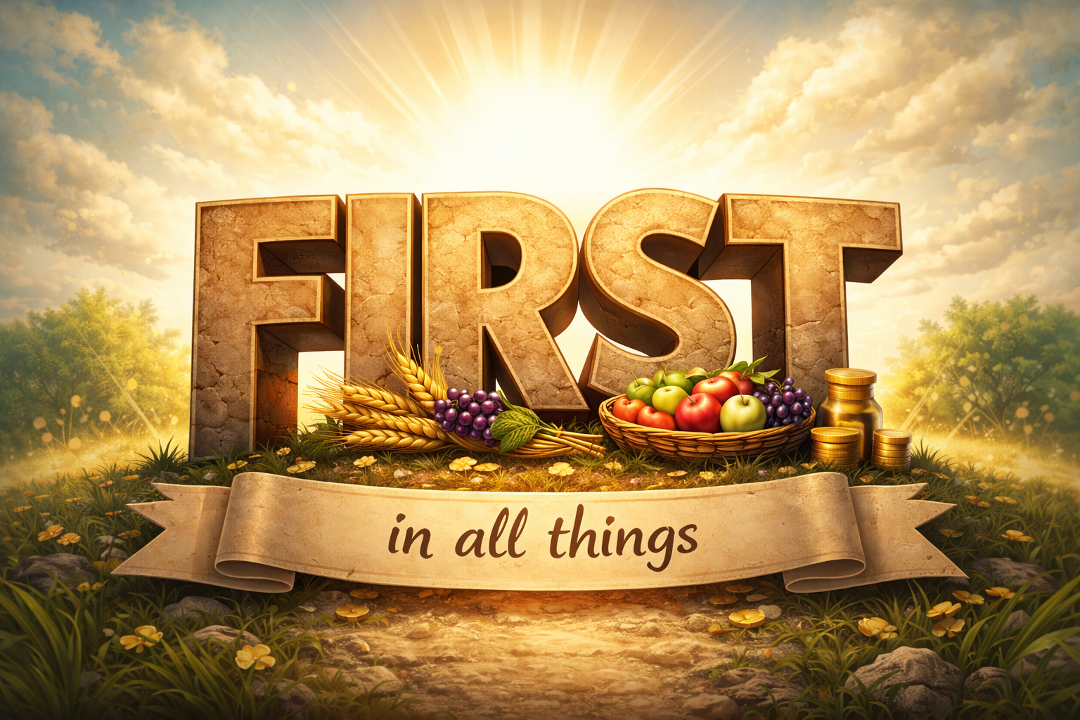 Treasure: First In All Things