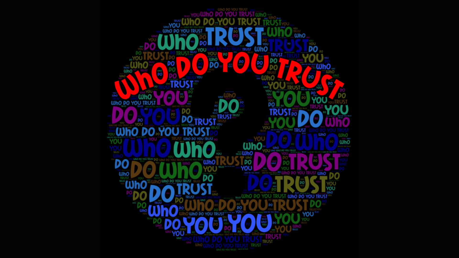 Who Do You Trust?