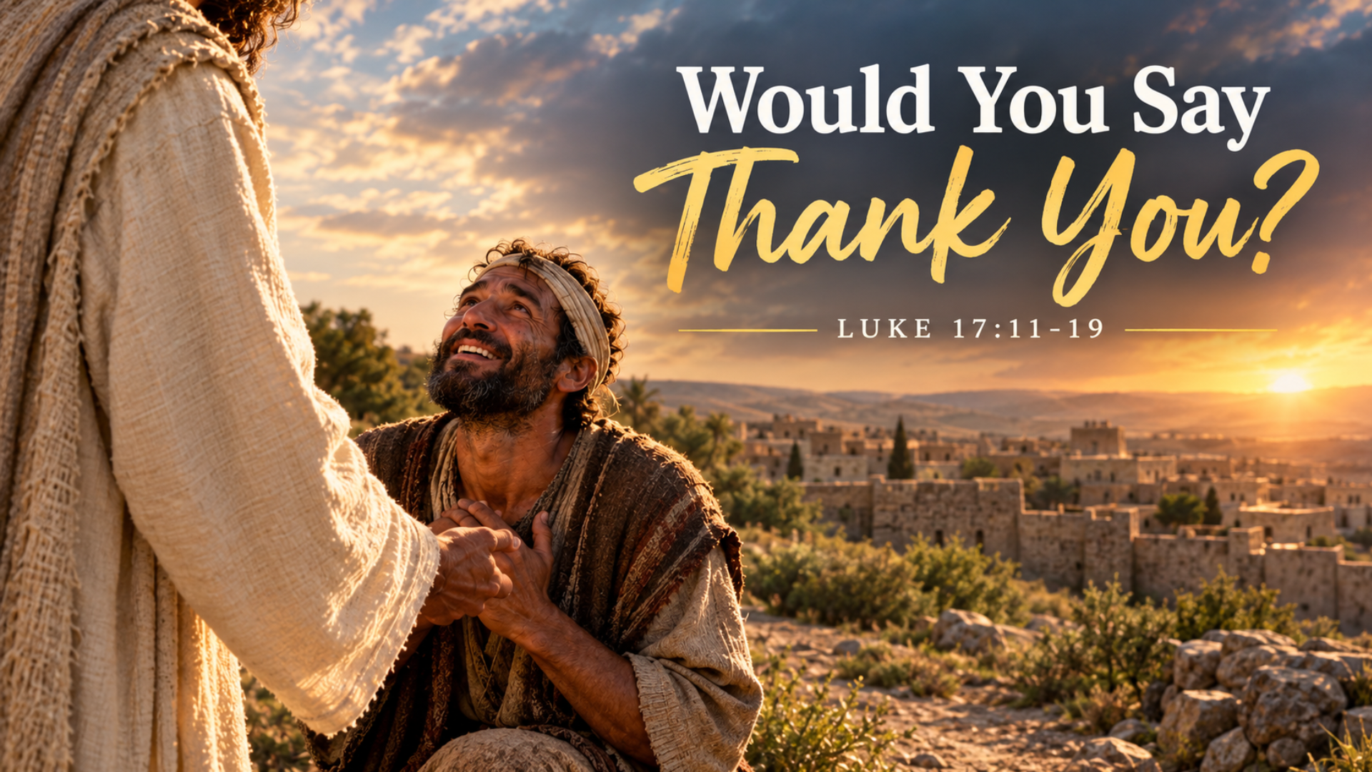 Would You Say Thank you?