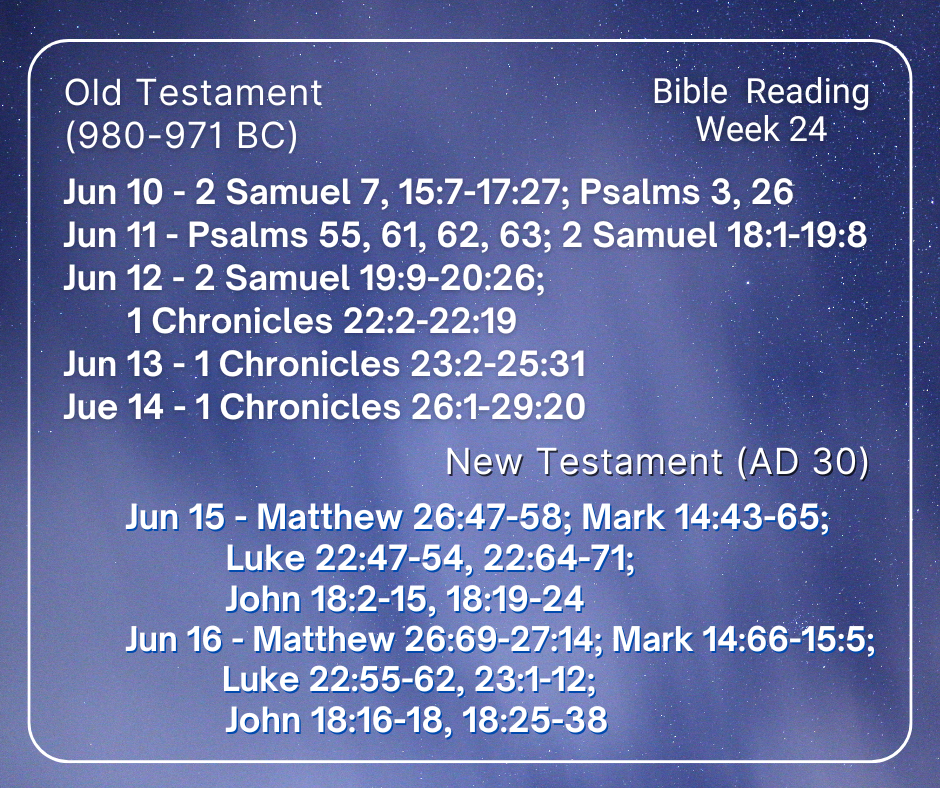 2024 Bible Plan - week 24