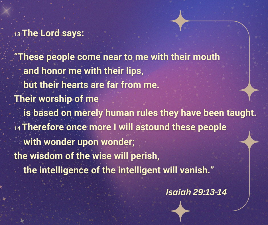 2025 Memory Verse 23