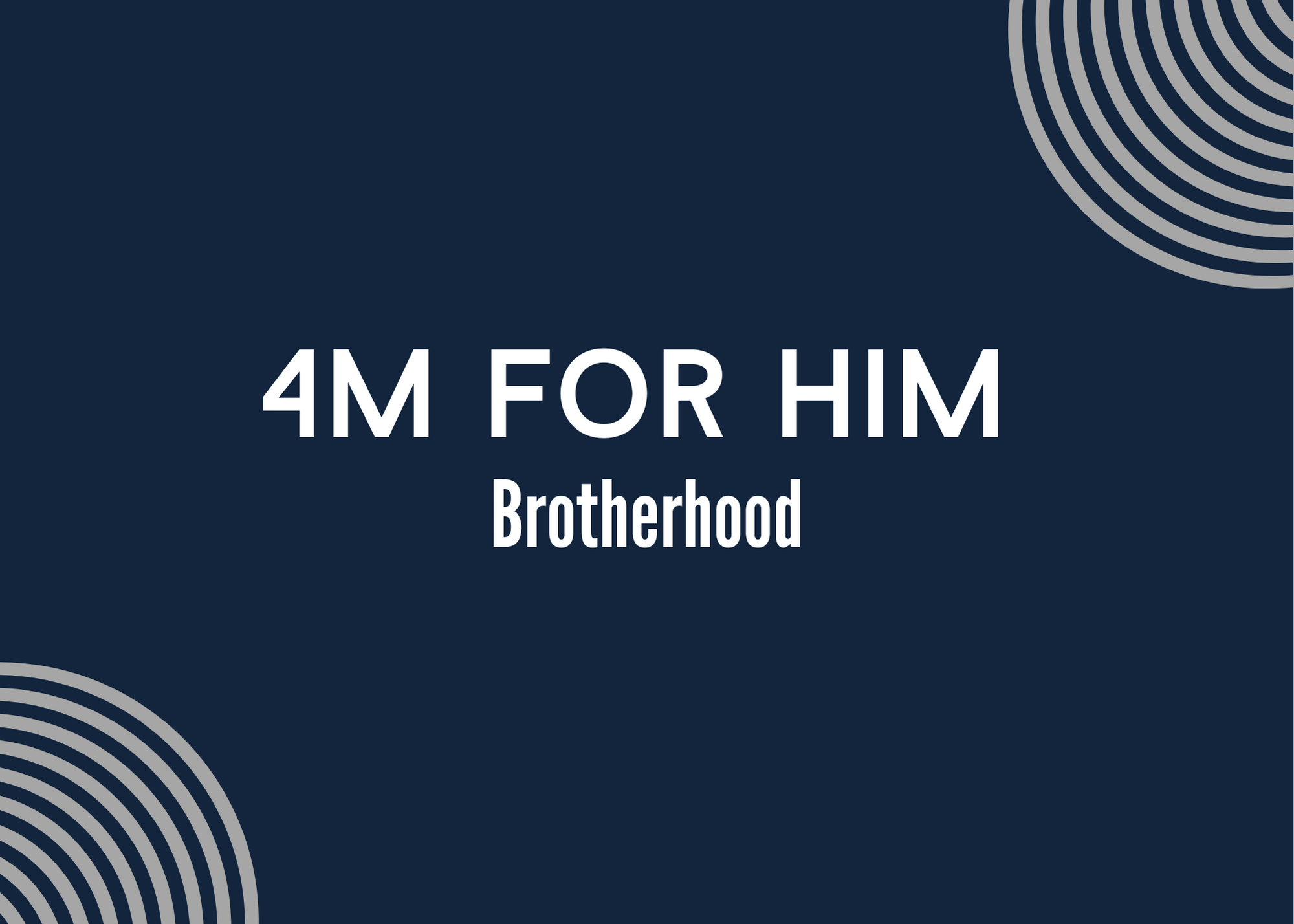 4M for Him