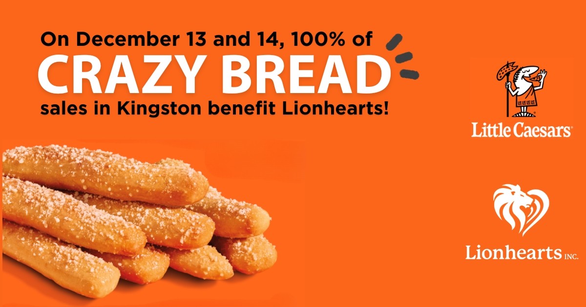 Little Caesars Kingston supporting Student Food Box on December 13 and 14