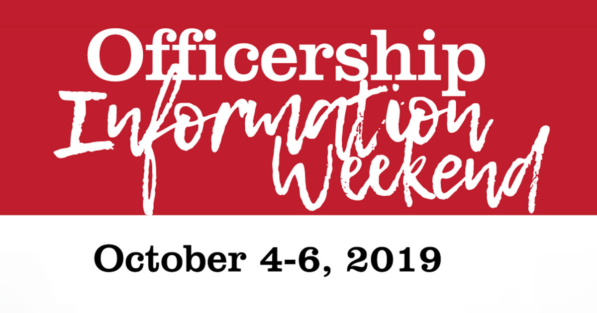 Officership Information Weekend