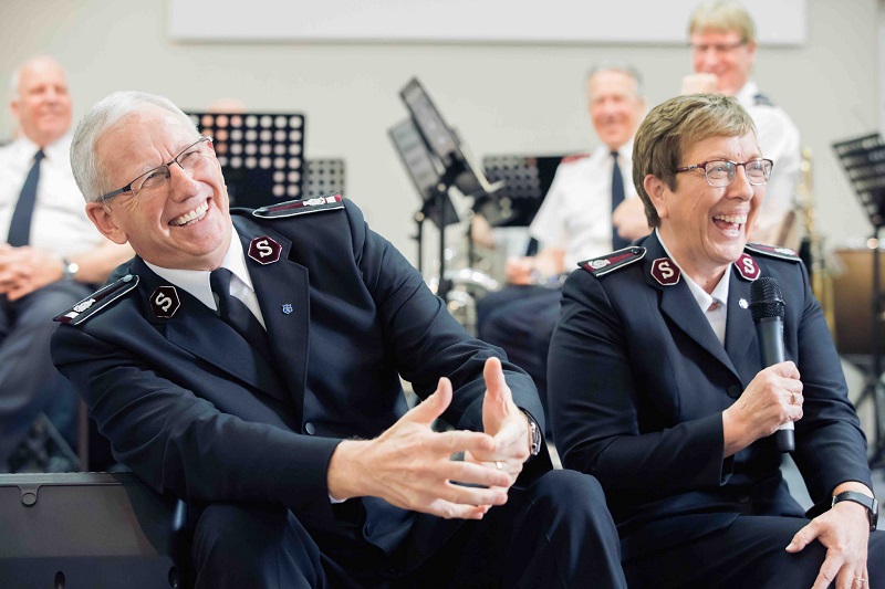 Chief of the Staff and Commissioner Rosalie Peddle Encourage Salvationists in Australia