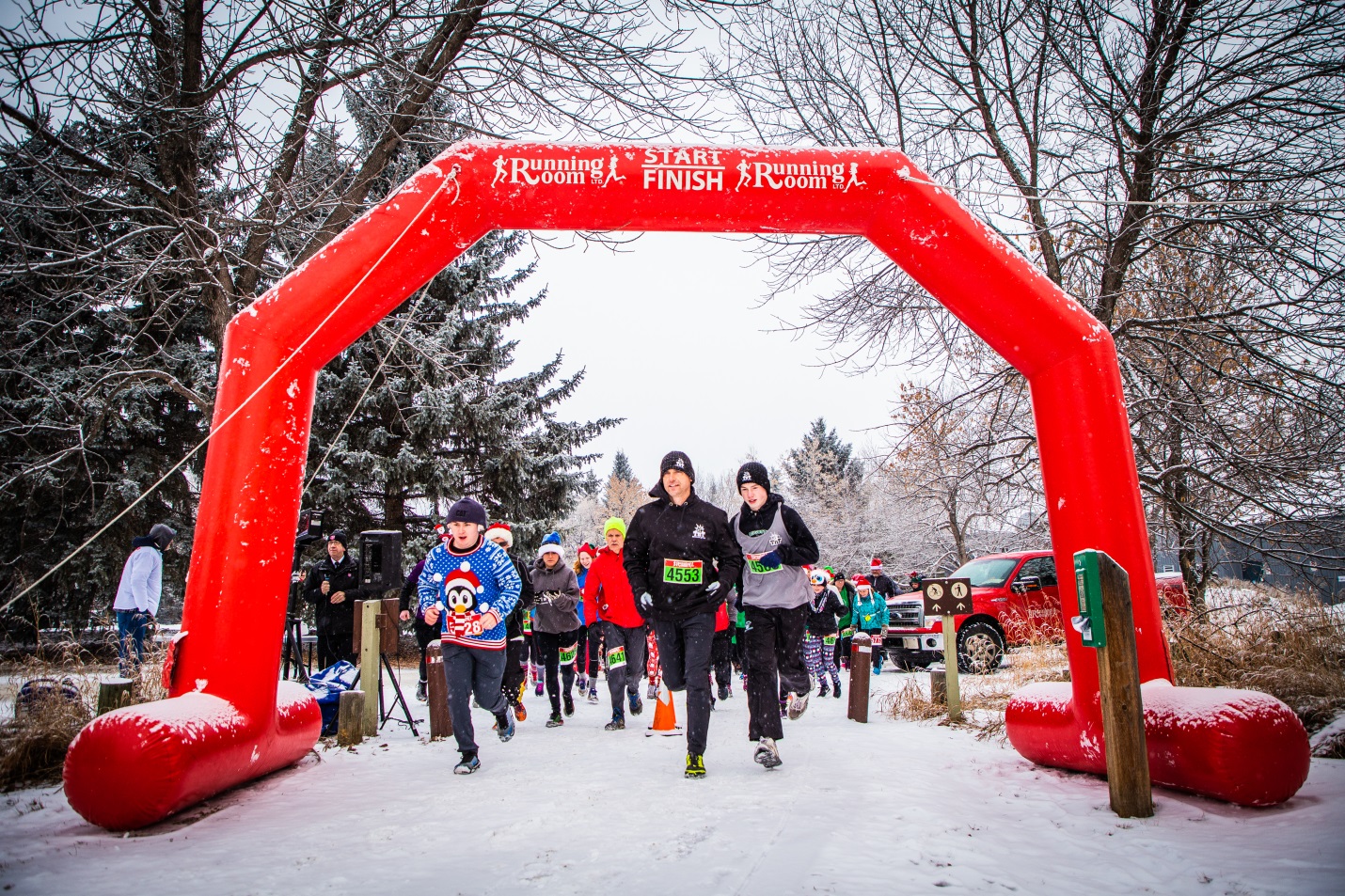 Festive Run Supports Army