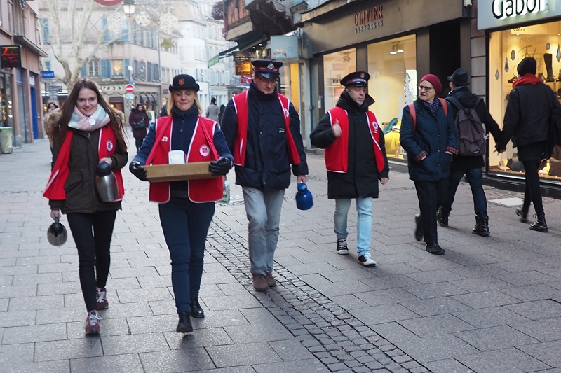 Salvation Army in Strasbourg, France, Provides Comfort After Shooting