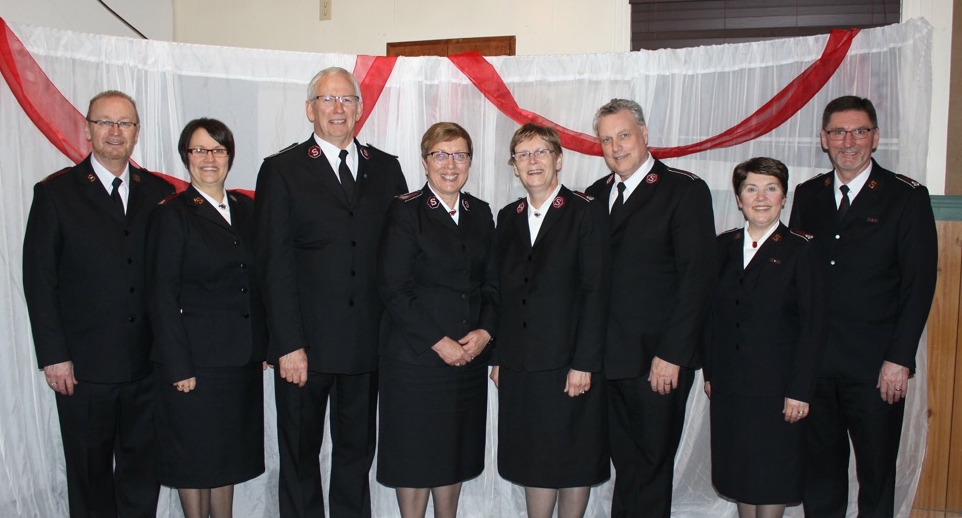 Commissioners Brian and Rosalie Peddle Lead N.L. Corps Anniversary