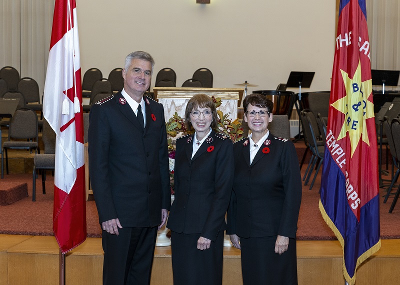 Colonels Edward and Shelley Hill Welcomed to Canada and Bermuda Territory