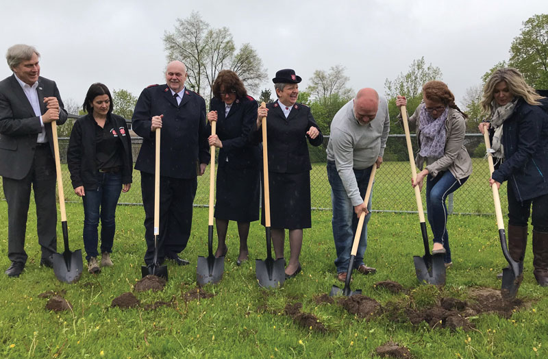 Ground-Breaking for Supportive Housing