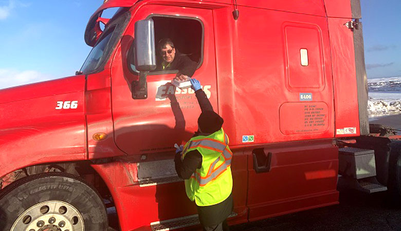 Salvation Army Feeds Truckers Who Keep Supplies Flowing