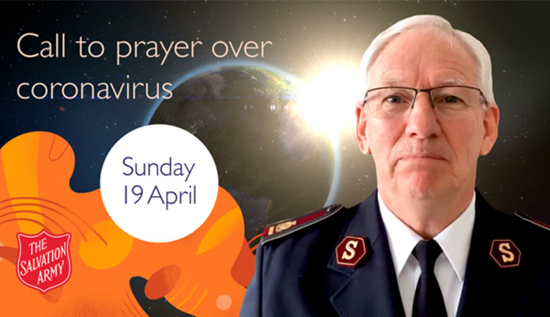 General Calls for "Tsunami of Prayer" on Sunday, April 19 to Combat Worldwide Effects of COVID-19