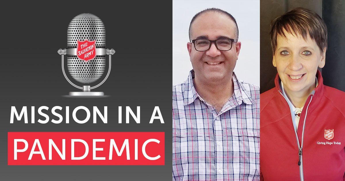 Mission in a Pandemic Podcast with Tharwat Eskander and Major Wendy Mouland
