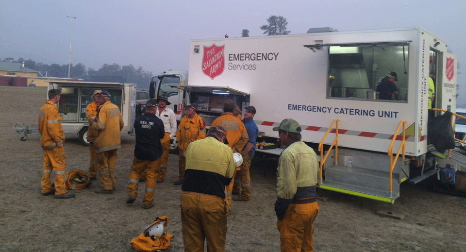 Salvation Army Accepts Donations for Australia as Bushfires Escalate
