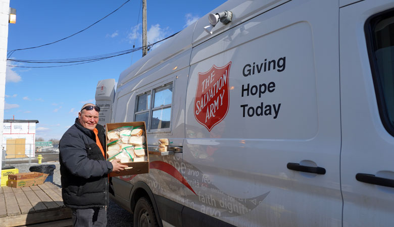 Serving Soup, Compassion and Hope, in Thunder Bay