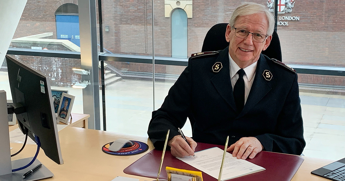 International Leader of The Salvation Army Signs COVID-19 Vaccine Equity Declaration 