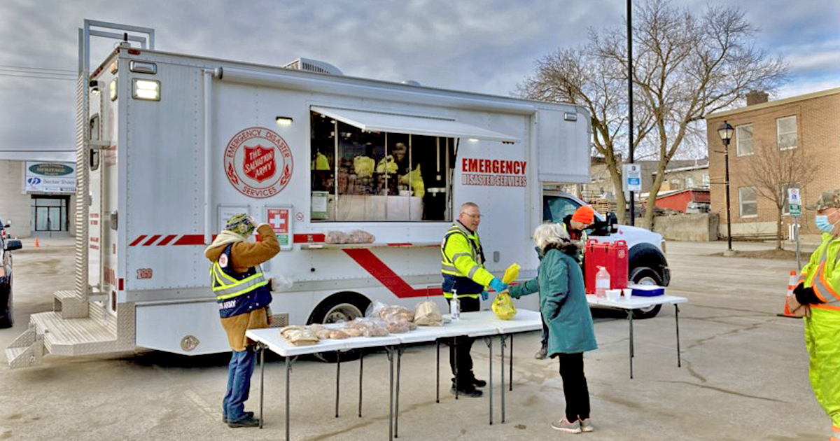 The Salvation Army’s mobile canteen 