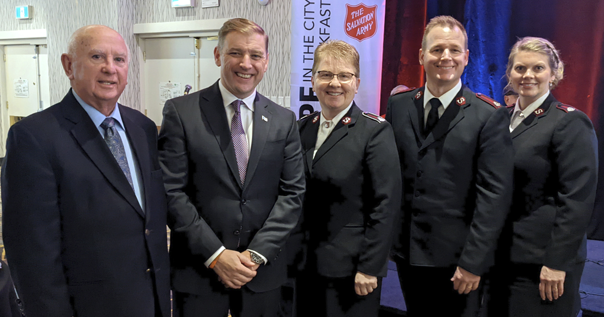 The Salvation Army Kicks Off Hope in the City 2022