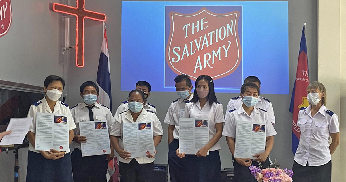 Salvation Army Work in Thailand Officially Recognized