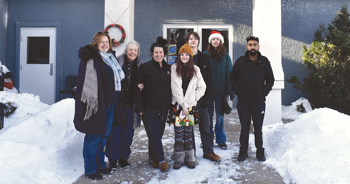 Christmas Storm Brings Maple Creek Community Together