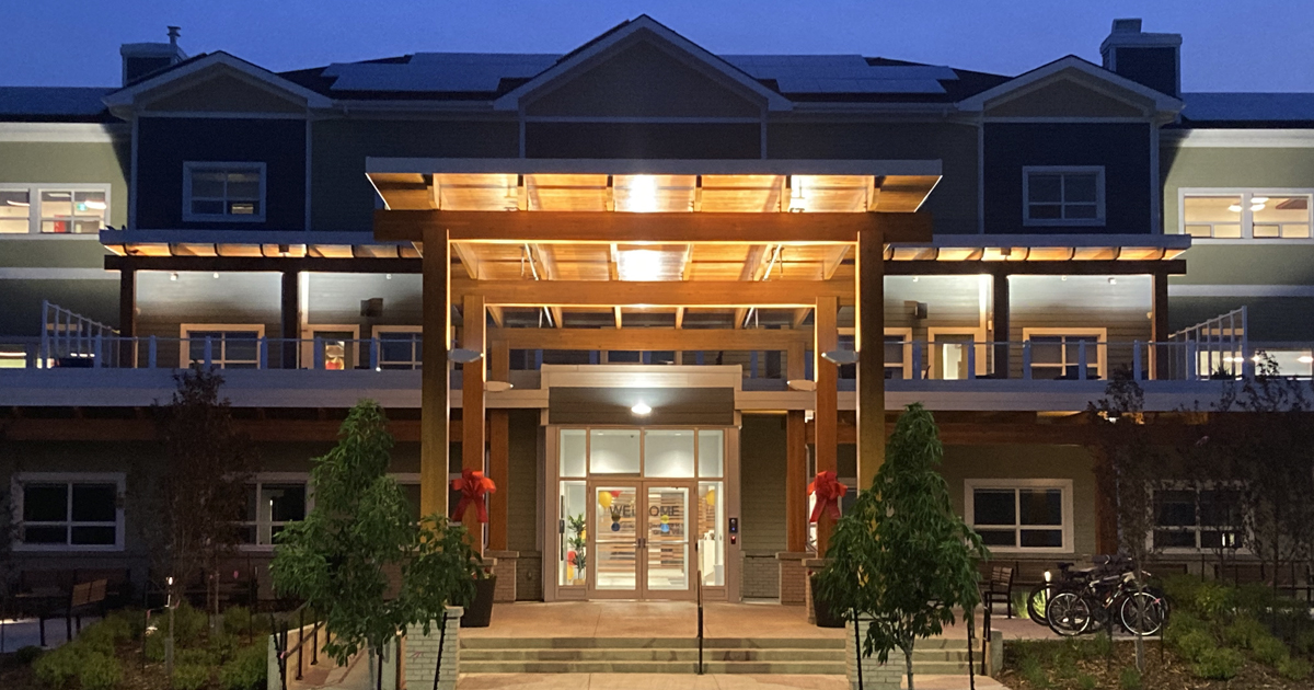 New energy-efficient Grace Village offers a sustainable housing solution in Edmonton.