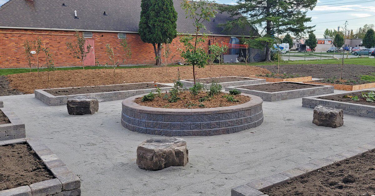 The HOPE Garden, featuring a dedicated prayer space in the centre, officially broke ground in October 2023