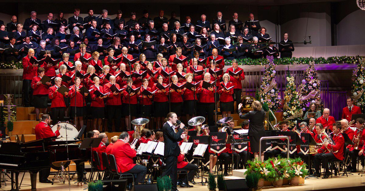 Christmas With The Salvation Army Fills Roy Thomson Hall With Joy and Music