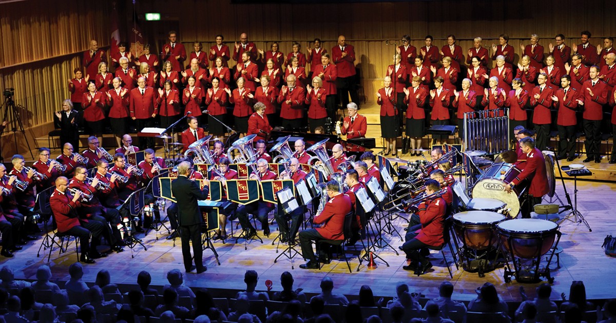 Canadian Staff Songsters Tour United Kingdom
