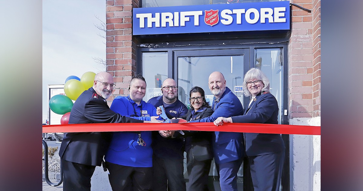 Grand Opening of Army Thrift Store in Leslieville, Toronto