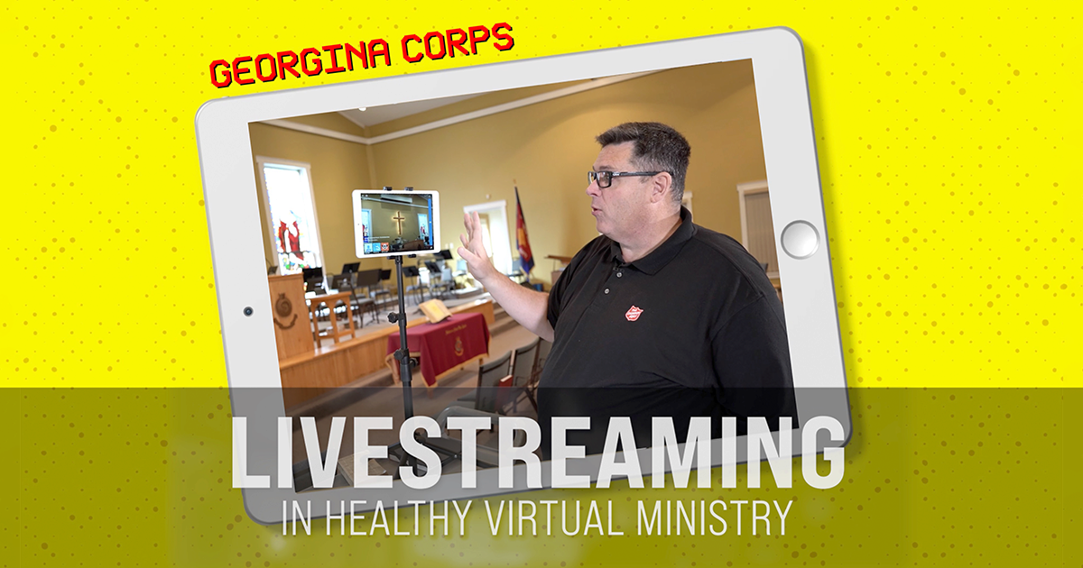 Healthy Virtual Ministry | Simple Livestreaming