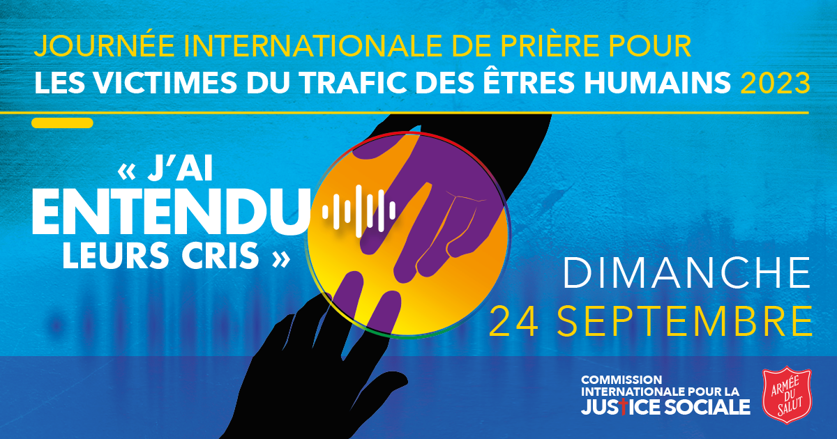 Journée Internationale de Prière pour les Victimes du Trafic des êtres Humains