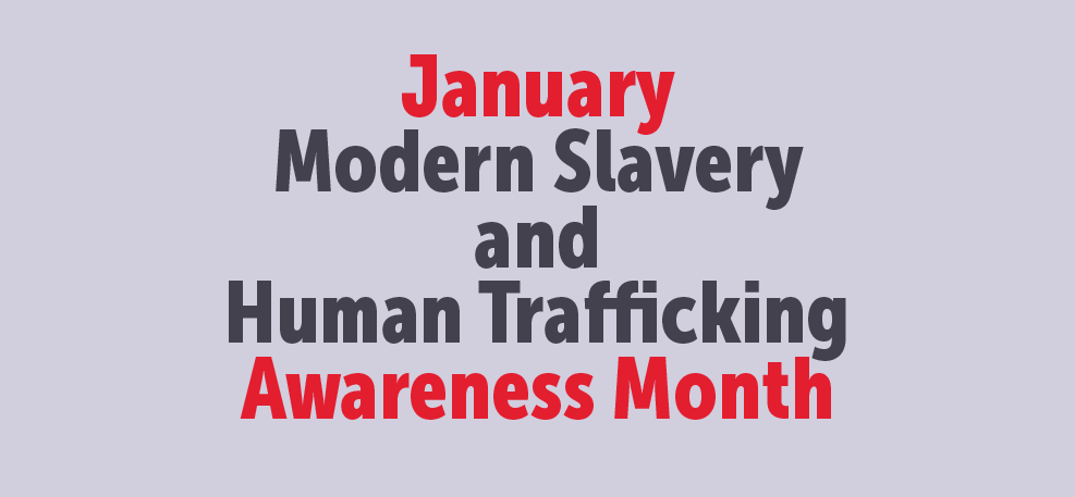January MSHT Awareness Month