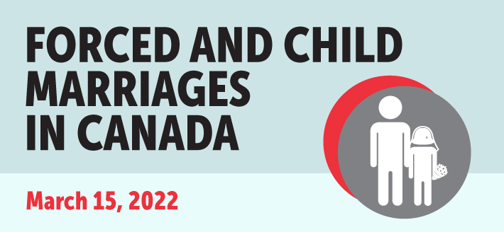 Forced and Child Marriages in Canada