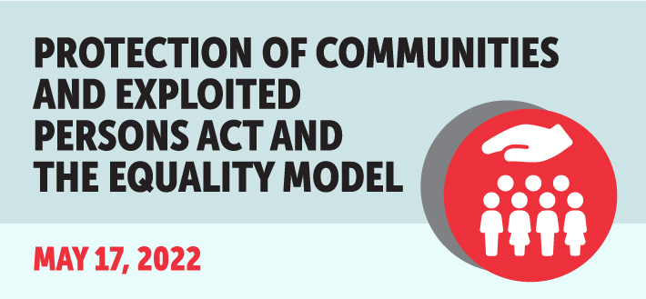 Protection of Communities and Exploited Persons Act and the Equality Model