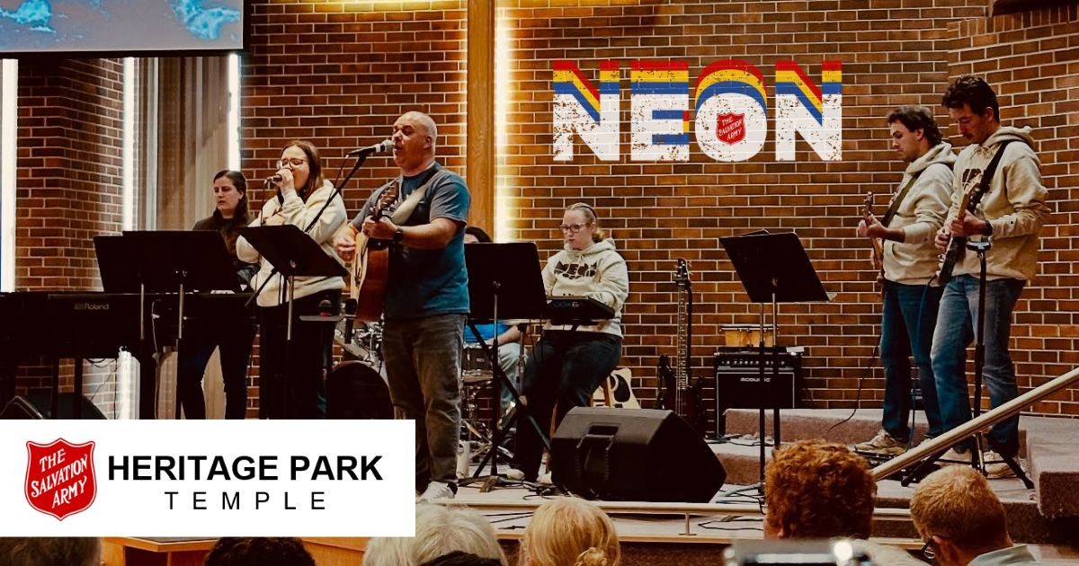 NEON visits Heritage Park Temple