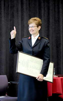 General Linda Bond Welcomed