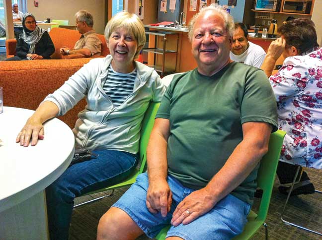 Celebrating Volunteers: Larry and Doreen Slashinsky: Welcoming Newcomers