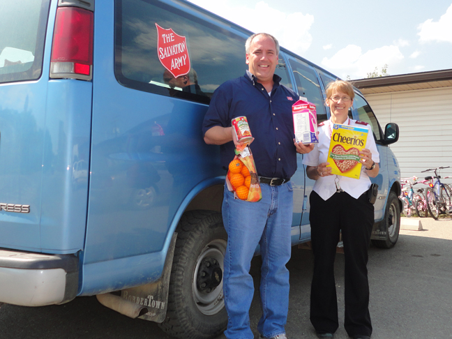 Estevan's Food Bank Goes Mobile