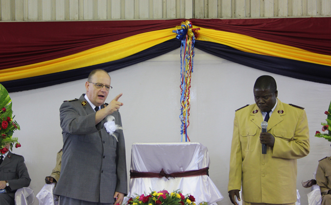 Salvation Army General Visits Zambia