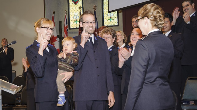 Canada and Bermuda Welcome New Cadets and Territorial Commander