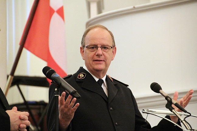 The General and Commissioner Silvia Cox Lead Congress in Denmark