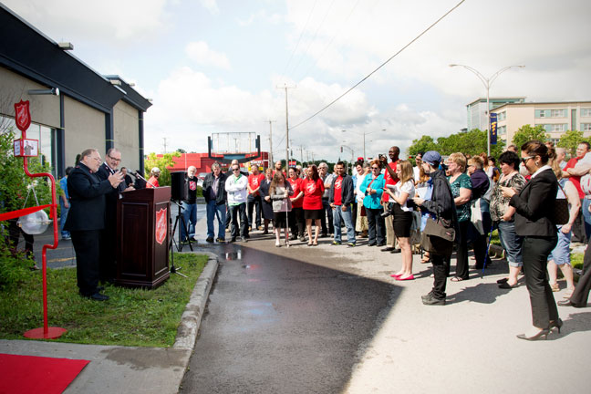 Salvation Army Opens New Centre in Quebec City