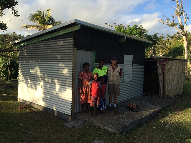 Salvation Army Provides Shelter in Vanuatu