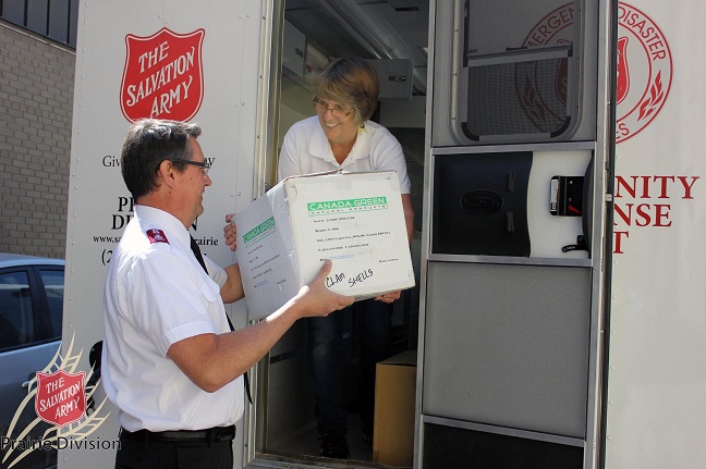 Salvation Army Responds to Alberta Fires