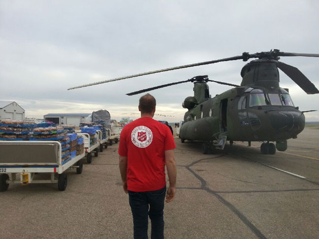 Salvation Army Aid Arrives in Fort McMurray