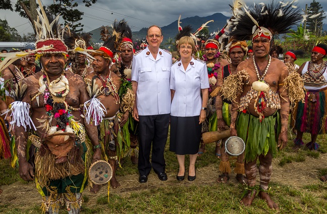 General Leads Anniversary Celebrations in Papua New Guinea