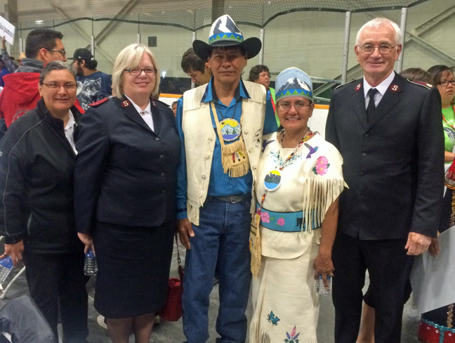 Army Leaders Attend B.C. Elders Gathering